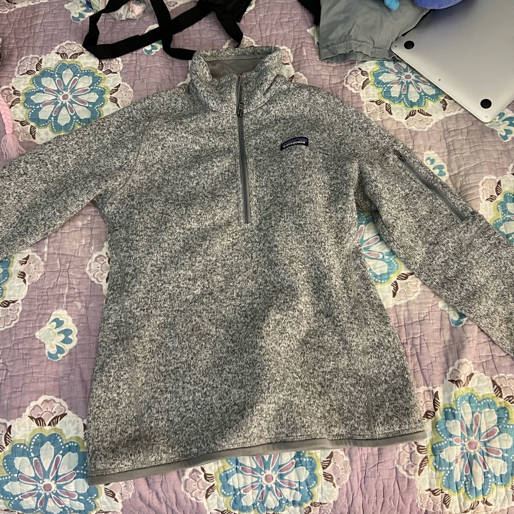 Gray Patagonia Fleece